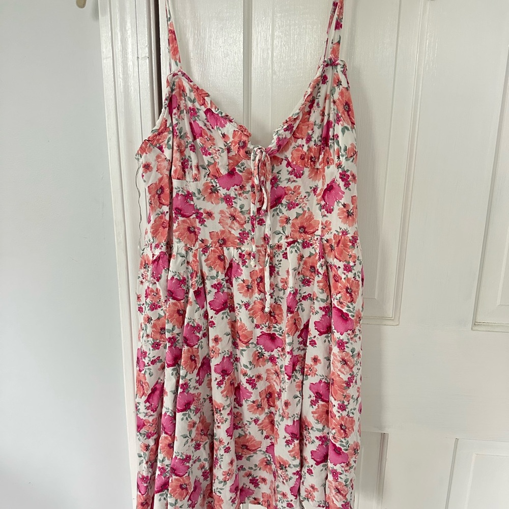 RSQ Pink and White Textured Top